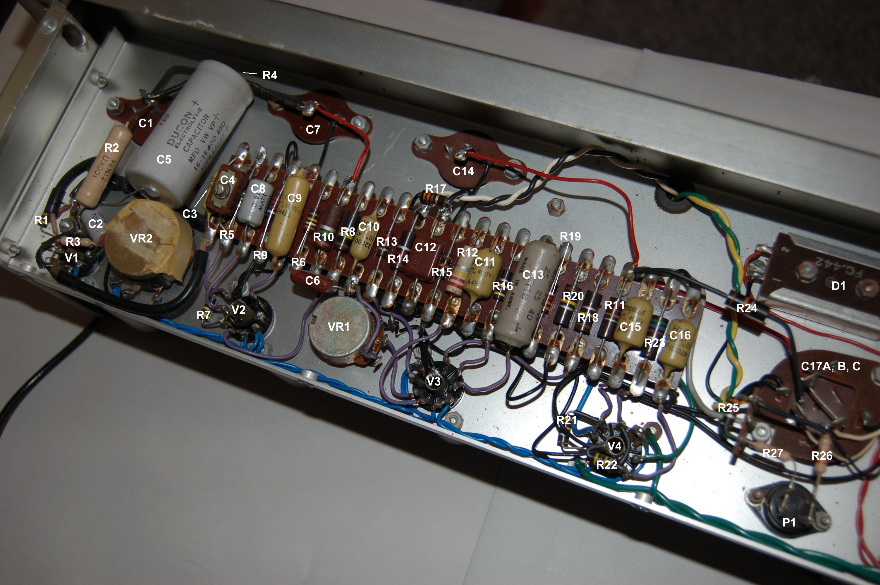 Mk II Amp underside